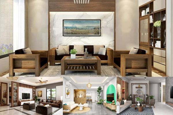 Bí quyết bố trí phòng khách nhà cấp 4 đẹp, tiện nghi và hiện đại