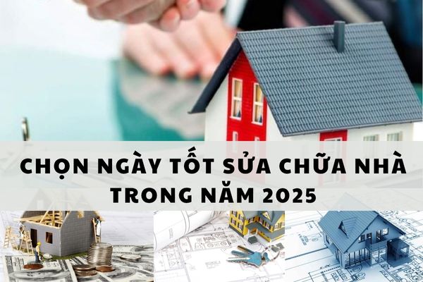 Chọn ngày tốt sửa chữa nhà trong năm 2025 – Hợp tuổi & đón may mắn