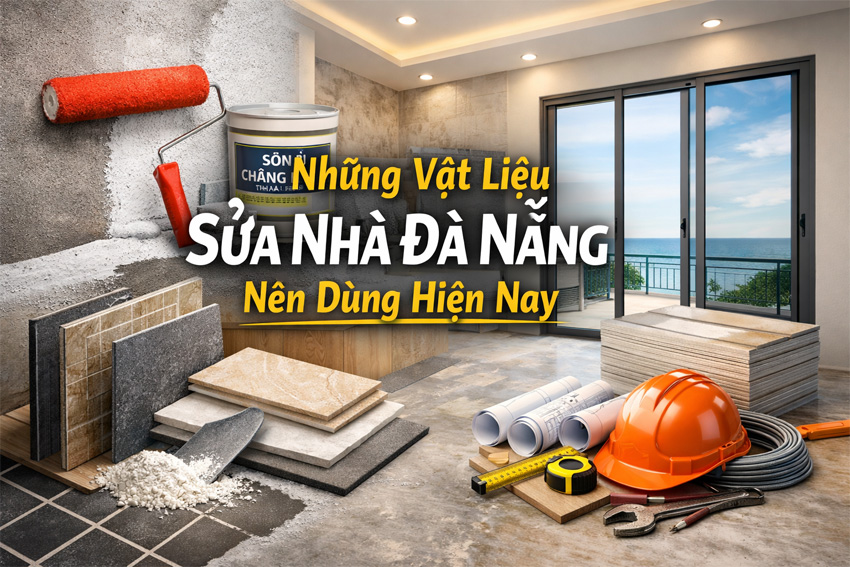 Những Vật Liệu Sửa Nhà Đà Nẵng Nên Dùng Hiện Nay